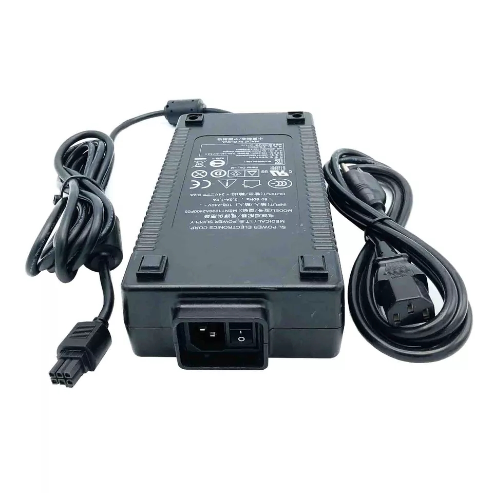 *Brand NEW*Genuine Barco MENT1220A2400F05 Medical 24V 9.2A AC ADAPTER I.T.E 6-Pin Power Supply